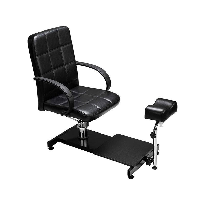 Silla de pedicura HZ1003E con asiento hidráulico y reposapiés