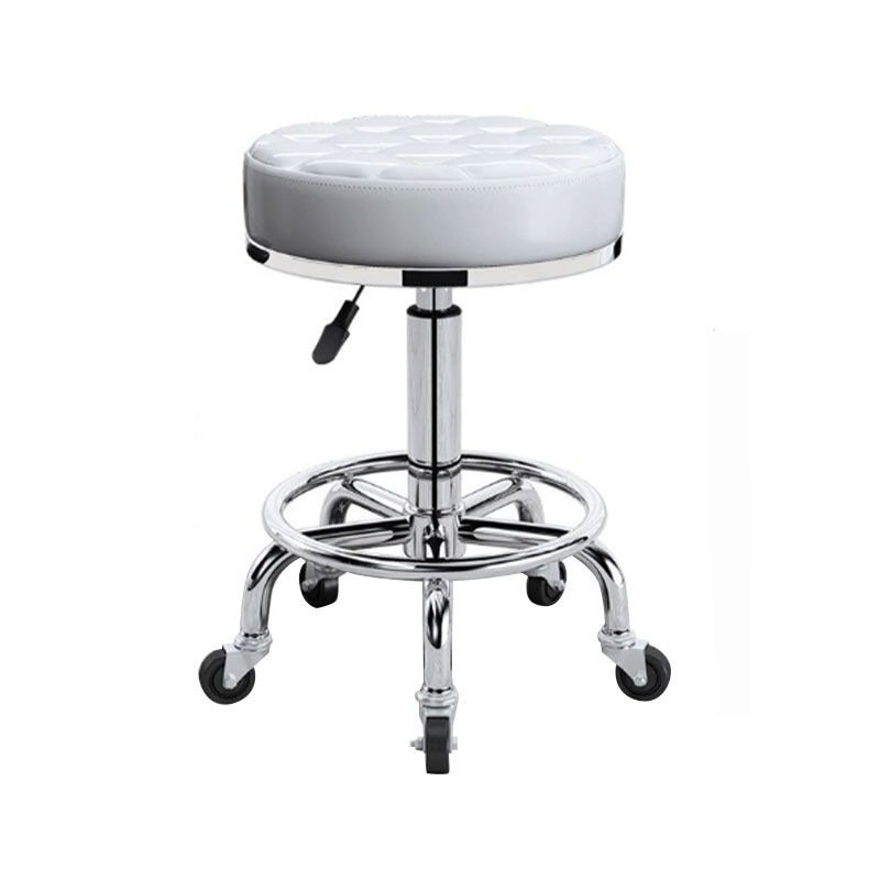 Taburete técnico redondo ajustable gris HZ6004Z