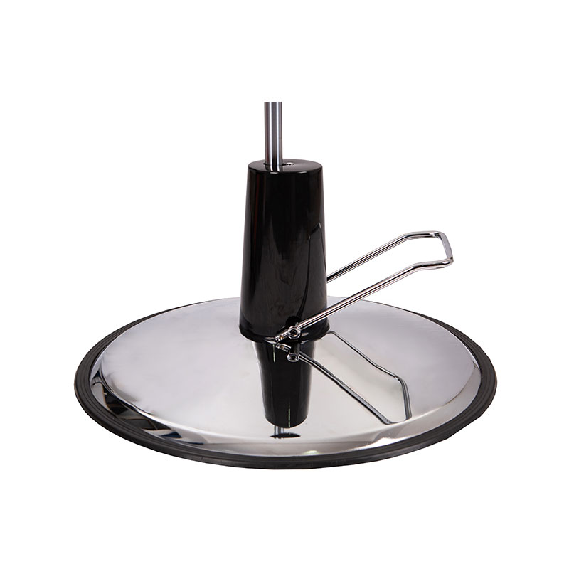 Bomba hidráulica negra para silla de barbero HZ02D con base