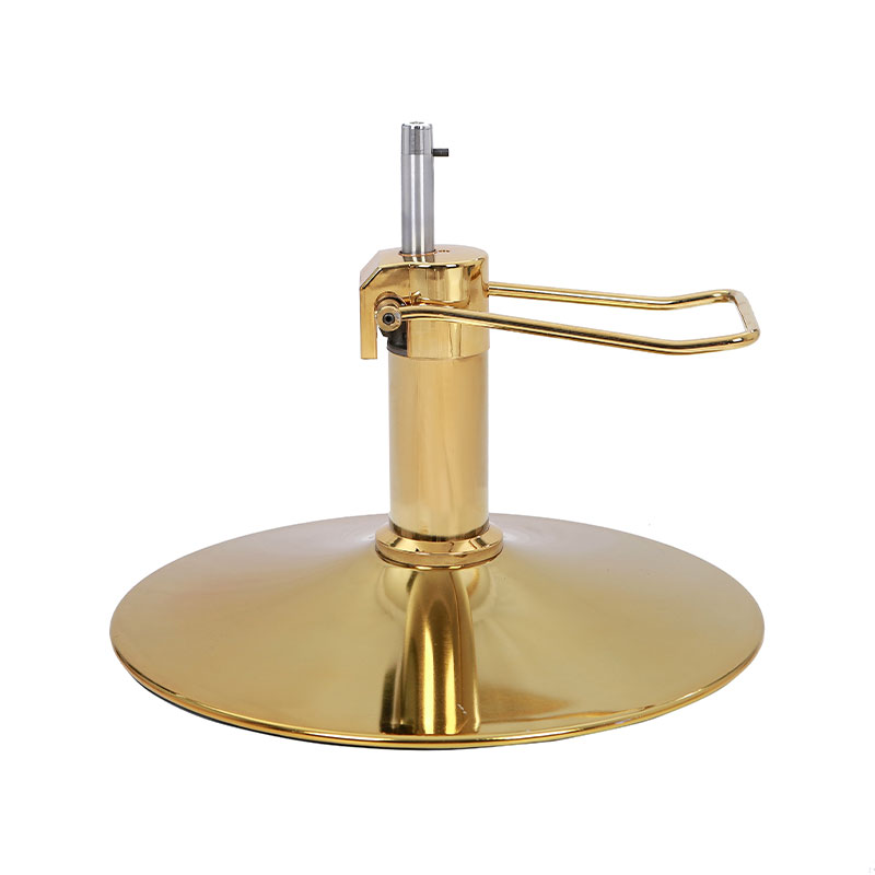 Bomba hidráulica dorada para silla de salón HZ07Z con base