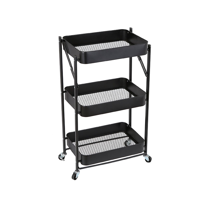HZ2060B / HZ2060P / HZ2060W Estante de salón multifuncional plegable móvil