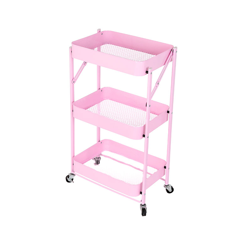 HZ2060B / HZ2060P / HZ2060W Estante de salón multifuncional plegable móvil