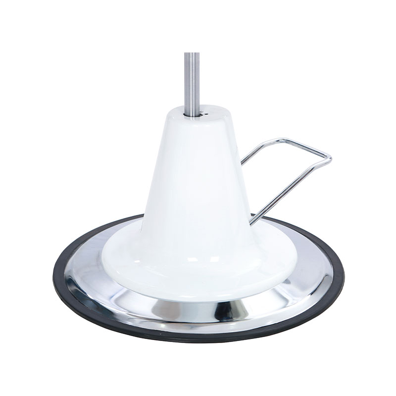 Bomba hidráulica para silla de barbero vintage HZ25 con base de revestimiento de astillas