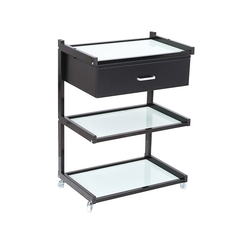 HZ2102 / HZ2103 / HZ2103W Carrito de trolling para peluquería con encimera de cristal
