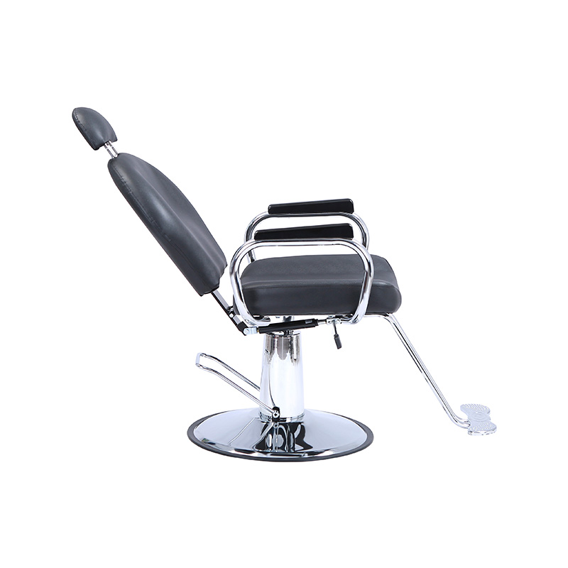 Silla de barbero hidráulica clásica negra HZ8735 de alta resistencia