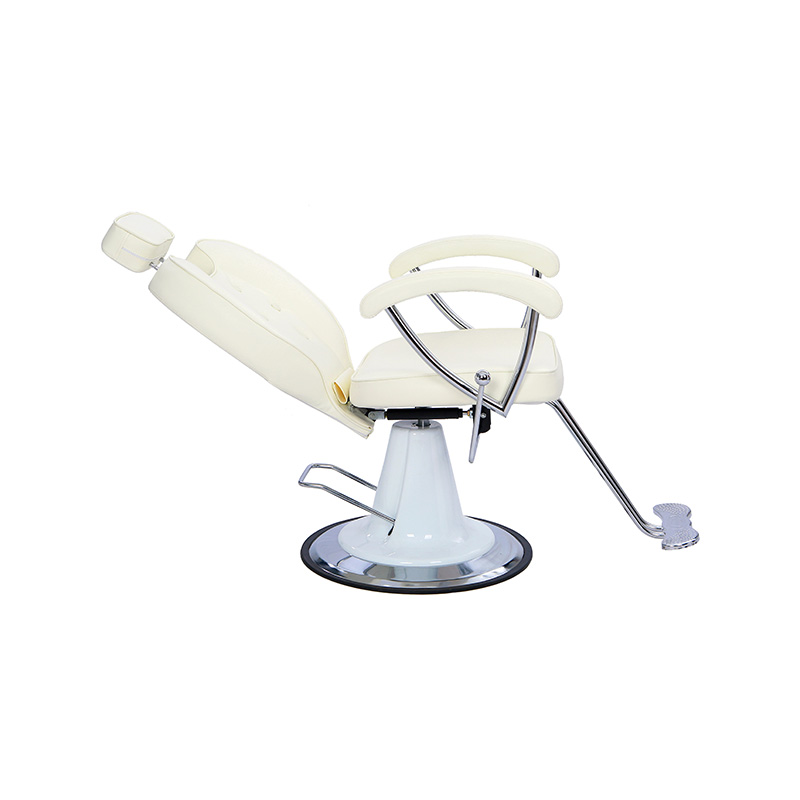 HZ8712C / HZ8712B / HZ8712 Silla de barbero grande con hebilla en el respaldo, silla de salón de moda