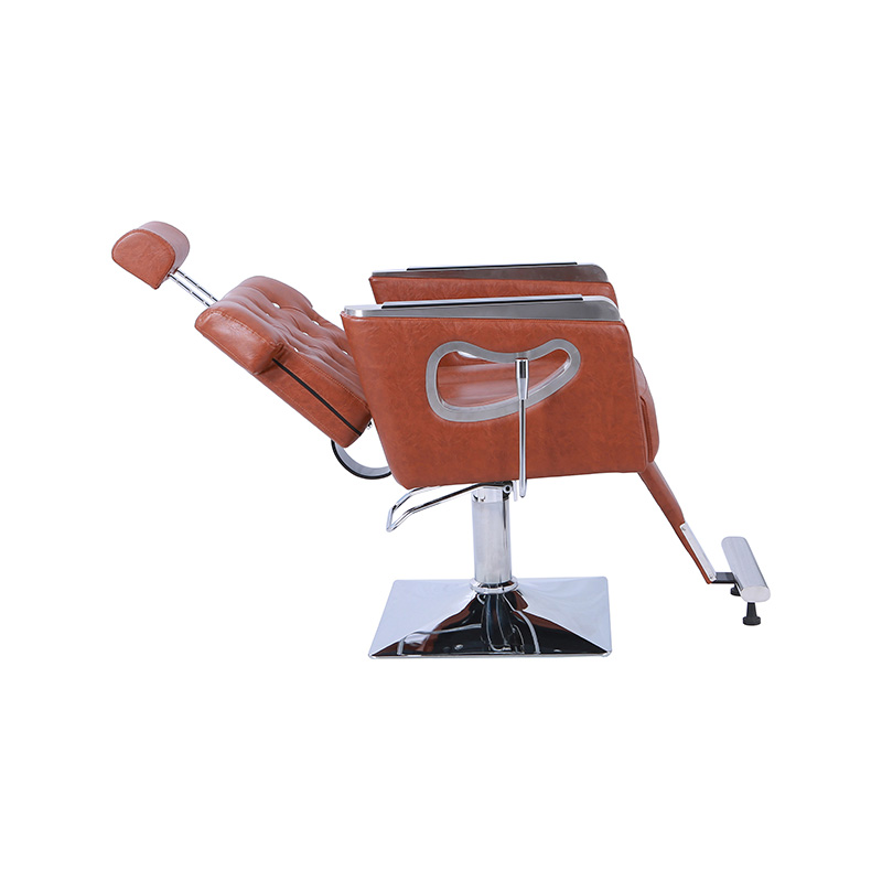 HZ87111GY / HZ87111WT / HZ87111PK / HZ87111BR / HZ87111 Silla de salón reclinable resistente, silla de peinado vintage para peluquero