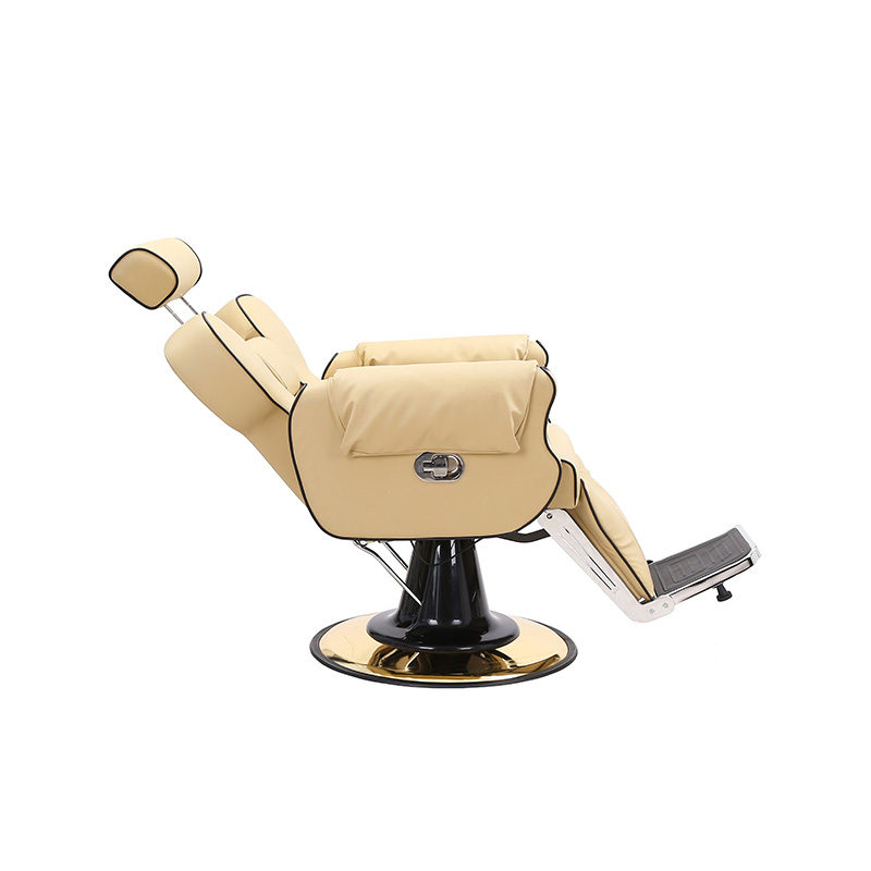 HZ88301 Silla de barbero resistente de color amarillo ganso