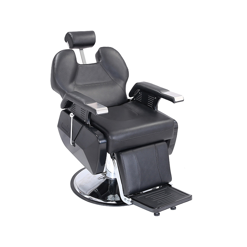 Silla de barbero hidráulica multiusos negra HZ8702CY