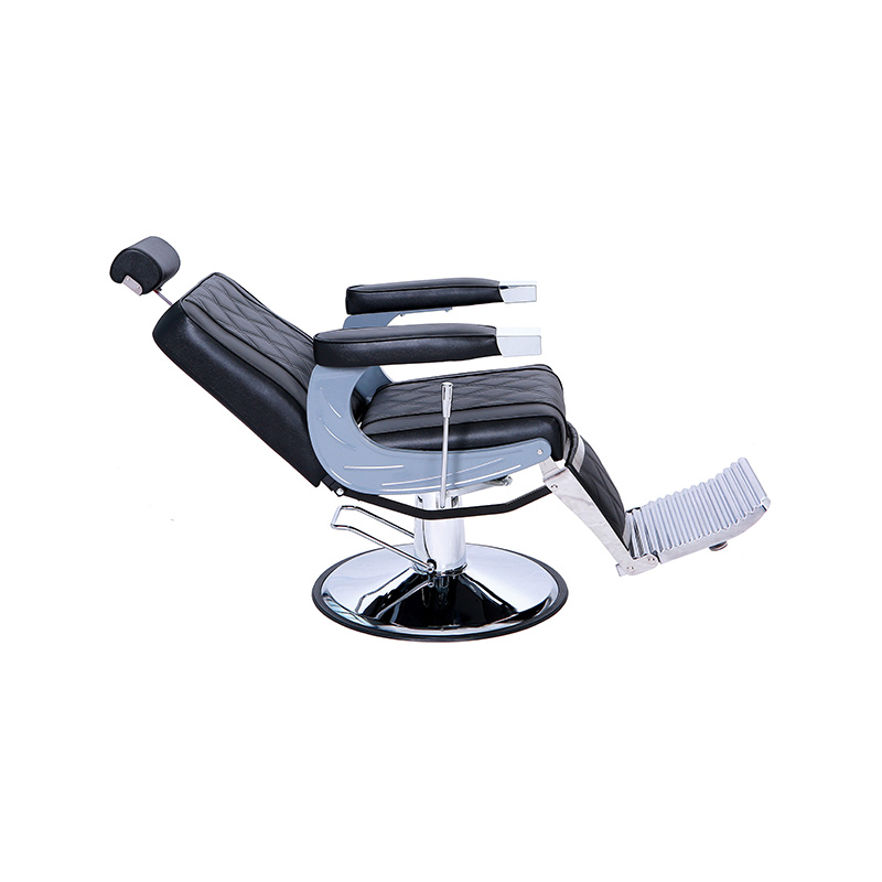 HZ8755 Silla de barbero multiusos con respaldo cuadrado y carácter de diamante negro