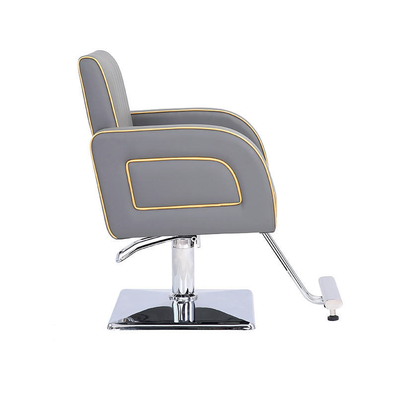 Silla de peluquería con incrustaciones de oro gris HZ88162Z