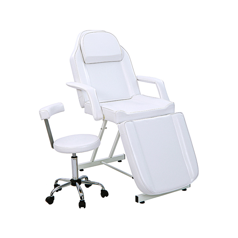 HZ015PKD / HZ015WD / HZ015BKD / HZ015DDPK Silla de tatuaje para salón de masajes, cama esteticista con taburete hidráulico