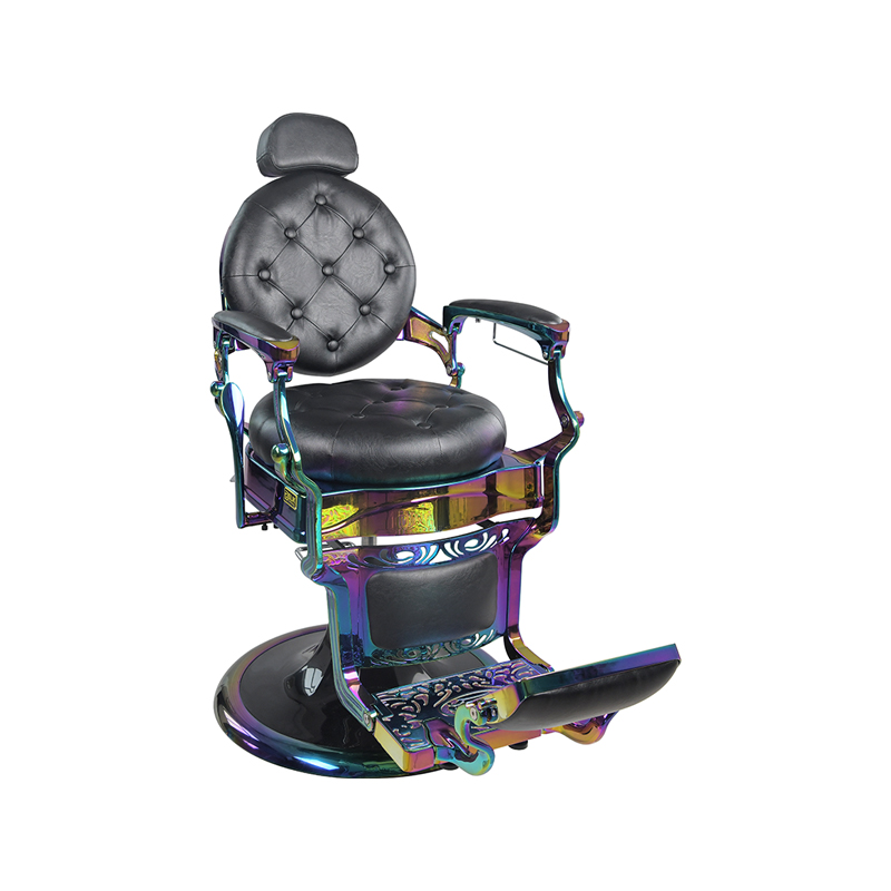 Silla de peluquero con estructura iridiscente HZ8799