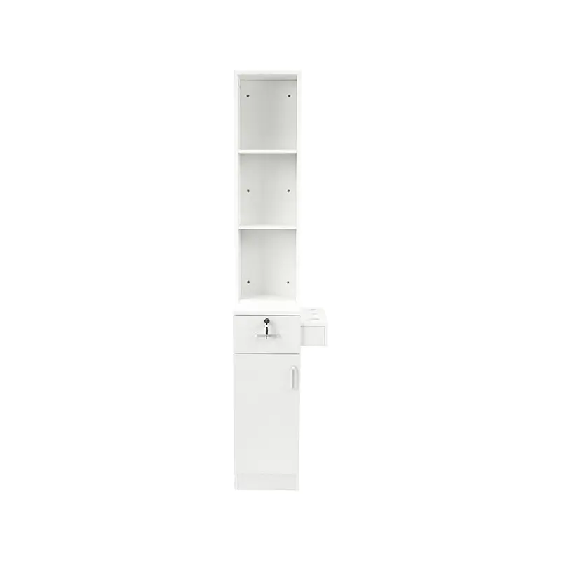HZ2122 Gabinete de almacenamiento para salón Organizador de herramientas para el cabello Blanco