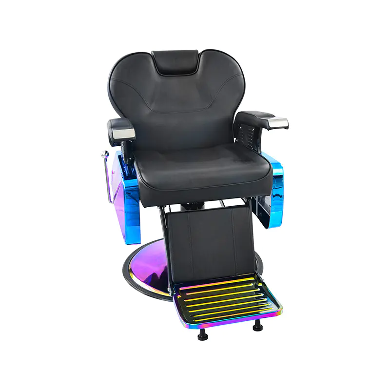 HZ8700 Sillón de salón Reposacabezas ajustable Reclinable Negro