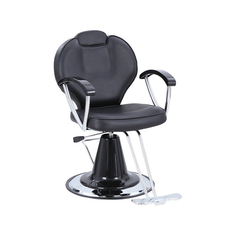 HZ8712C / HZ8712B / HZ8712 Silla de barbero grande con hebilla en el respaldo, silla de salón de moda