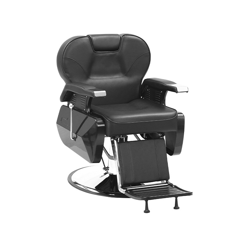 HZ8700BK Silla de peluquería negra para peluquería