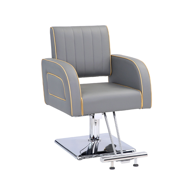 Silla de peluquería con incrustaciones de oro gris HZ88162Z