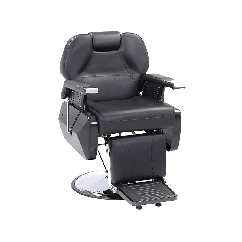 Silla de barbero hidráulica multiusos negra HZ8702CY