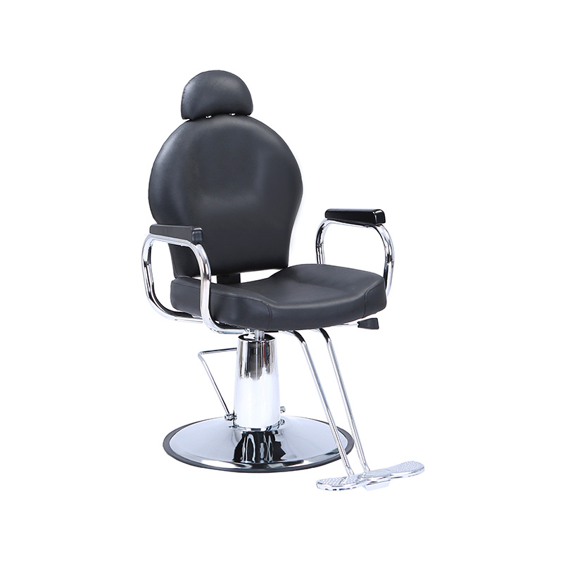 Silla de barbero hidráulica clásica negra HZ8735 de alta resistencia