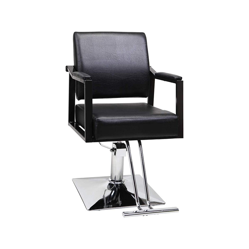 HZ88109A Sillas de salón negras para silla de peluquero