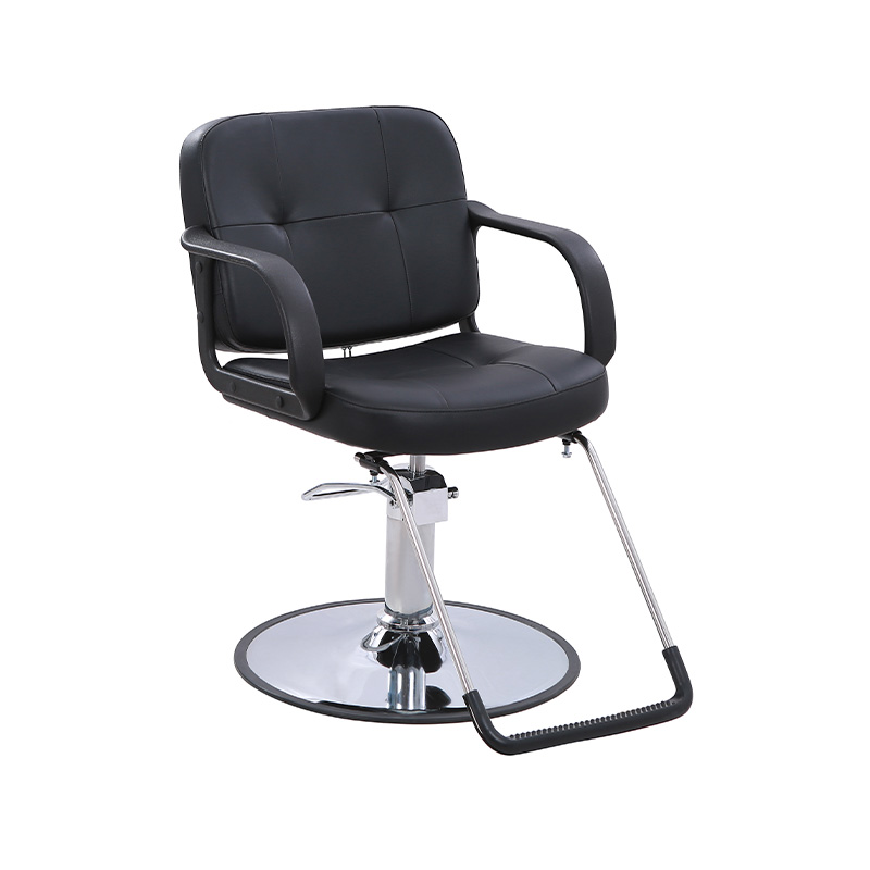 HZ8837 Silla de salón negra para peluquero