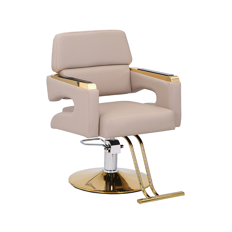 HZ88202/HZ88202BK Silla de pelo con peinado hidráulico negro/gris