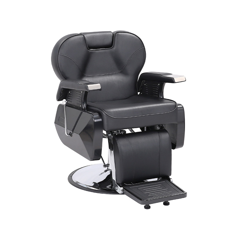 Silla de peluquería clásica negra HZ8702AS