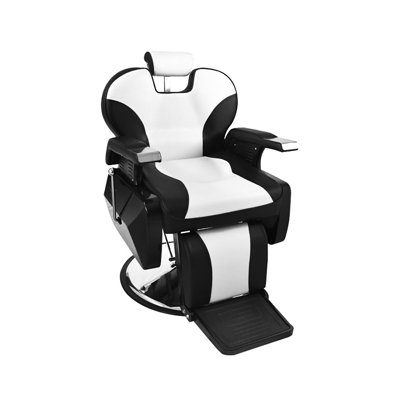 HZ8702AW Silla de barbero clásica, silla de peluquería reclinable y estilista, todo uso