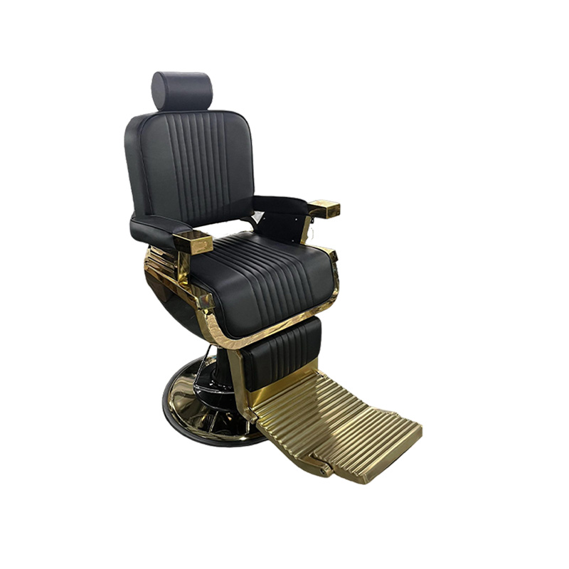 Silla de barbero reclinable hidráulica profesional de alta resistencia HZ8740AGD