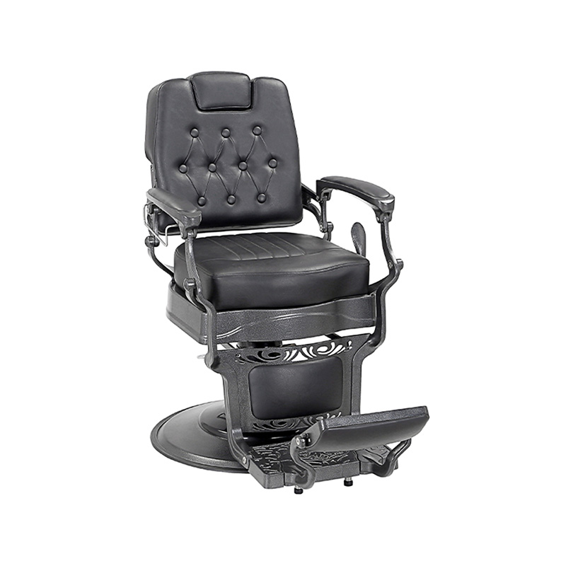 Silla de salón hidráulica elegante negra HZ8799FB