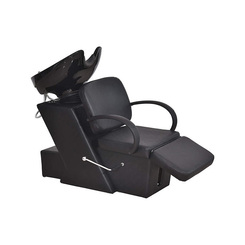Silla de champú con cuenco de cerámica negra HZ9051 / HZ9051B