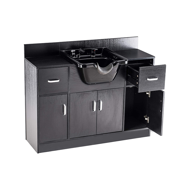 HZ5024 Mueble de belleza para salón spa con grifo pulverizador